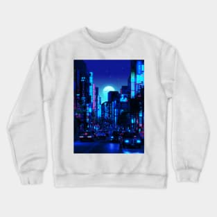 Cyber Traffic Crewneck Sweatshirt